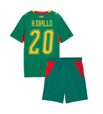 Senegal Habib Diallo #20 Udebanetrøje Børn VM 2026 Kortærmet (+ Korte bukser)